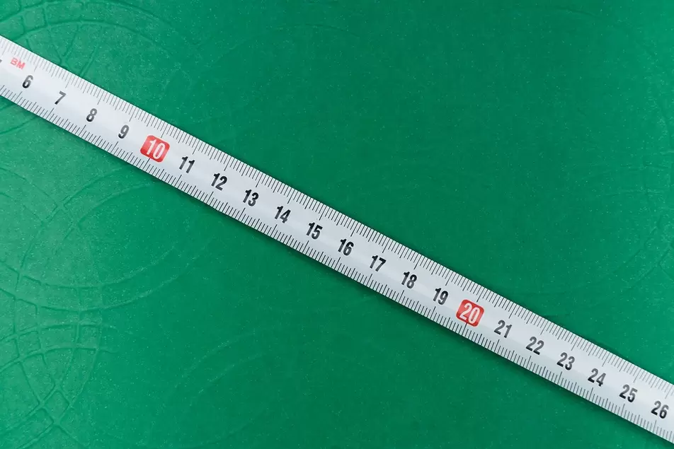 Zentimeter, um den Penis vor der Vergrößerung zu messen